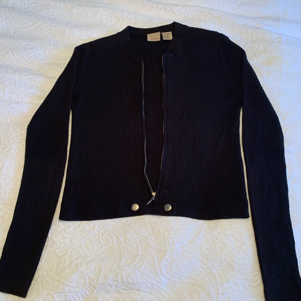 Anthropology Easel sweater jacket